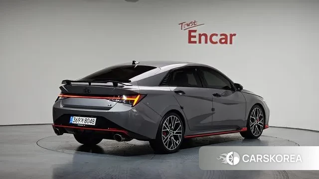 Hyundai Avante (CN7) 2022 Серебряный из Кореи