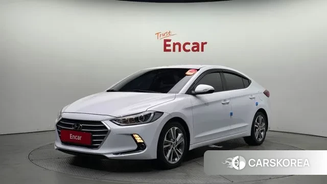 Hyundai Avante AD 2018 Белый из Кореи