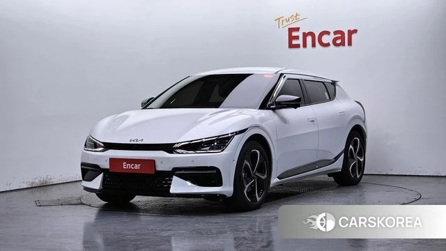 Kia EV6 2024 Белый из Кореи