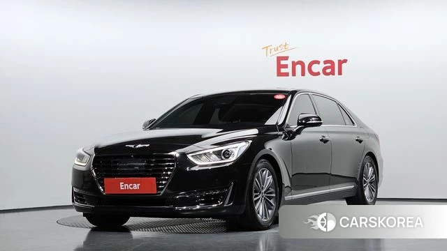 Genesis EQ900 2018 Черный из Кореи