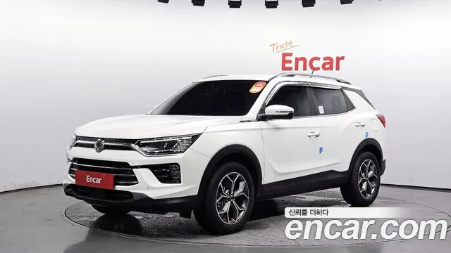 Ssangyong Beautiful Korando 2024 Белый из Кореи