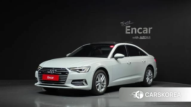 Audi A6 (C8) 2023 Белый из Кореи