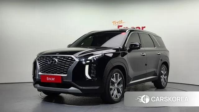 Hyundai Palisade 2021 Черный из Кореи
