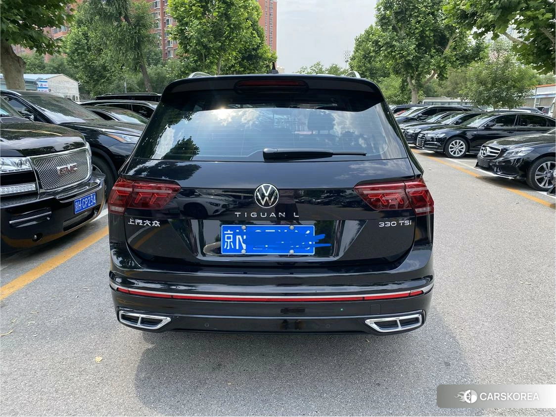 Volkswagen Tiguan L 2022 Черный из Китая