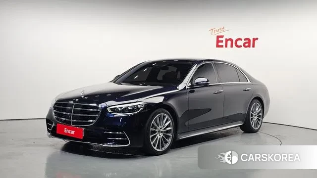 Mercedes-Benz S-Class W223 2022 Синий из Кореи