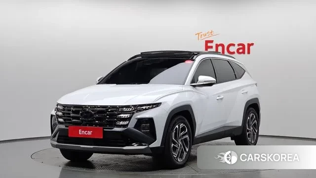 Hyundai The New Tucson Hybrid (NX4) 2025 Белый из Кореи