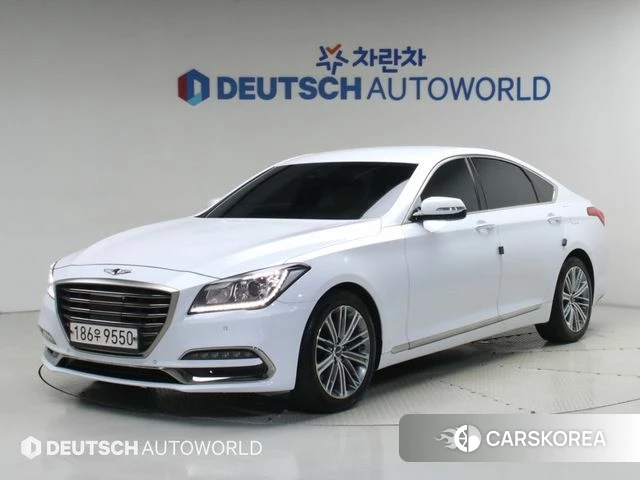 Genesis G80 2018 Белый из Кореи