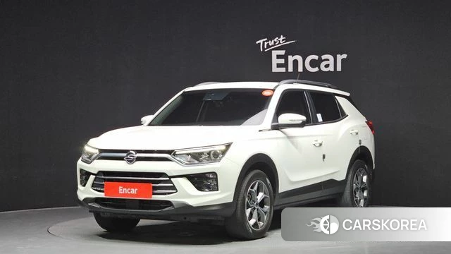 Ssangyong Beautiful Korando 2021 Белый из Кореи