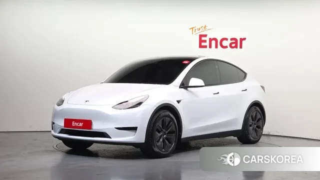 Tesla Model Y 2024 Белый из Кореи