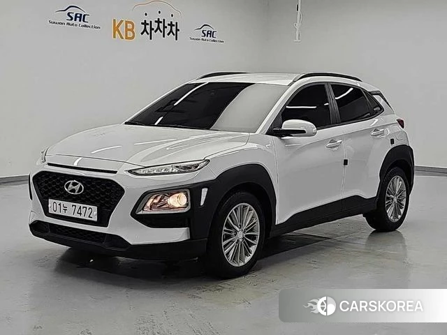 Hyundai Kona 2019 Белый из Кореи