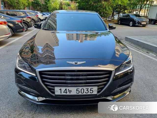 Genesis G80 2018 Черный из Кореи