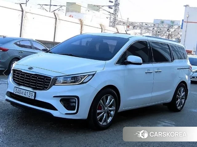 Kia The New Carnival 2018 Белый из Кореи