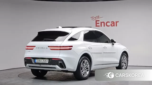 Genesis GV70 2021 Белый из Кореи