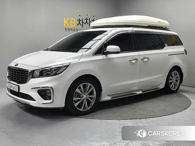 Kia The New Carnival 2020 Белый из Кореи