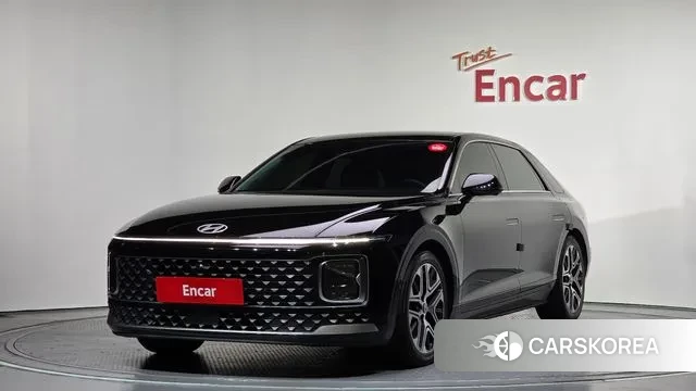 Hyundai Grandeur (GN7) 2023 Черный из Кореи