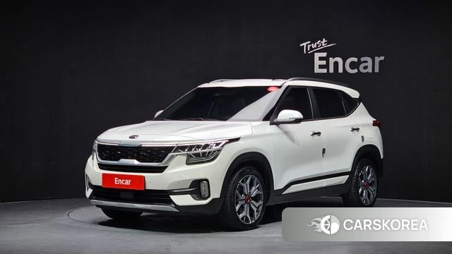 Kia Seltos 2021 Белый из Кореи