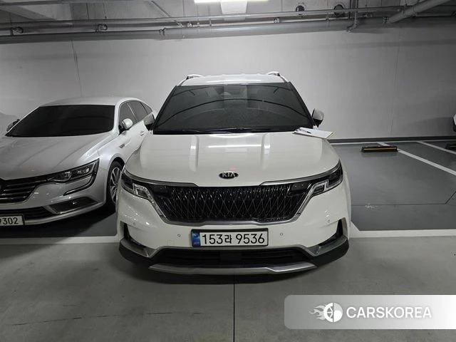 Kia Carnival 4th generation 2020 Белый из Кореи