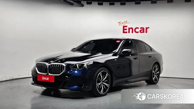 BMW 5 Series (G60) 2024 Черный из Кореи