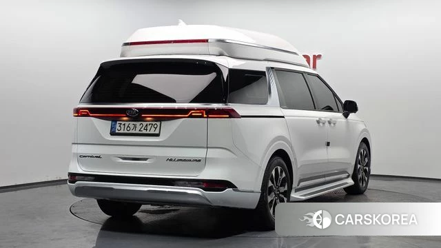 Kia Carnival 4th generation 2021 Белый из Кореи