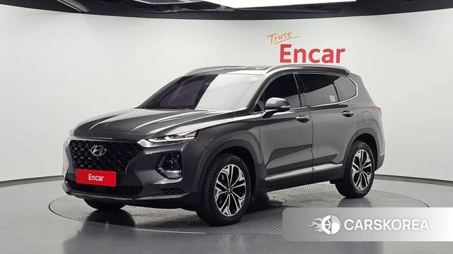 Hyundai Santa Fe TM 2018 Серый из Кореи