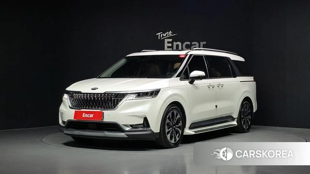 Kia Carnival 4th generation 2021 Белый из Кореи