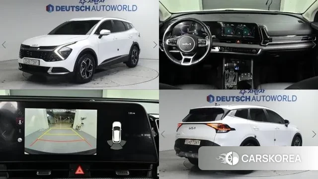 Kia Sportage 5th Generation 2021 Белый из Кореи