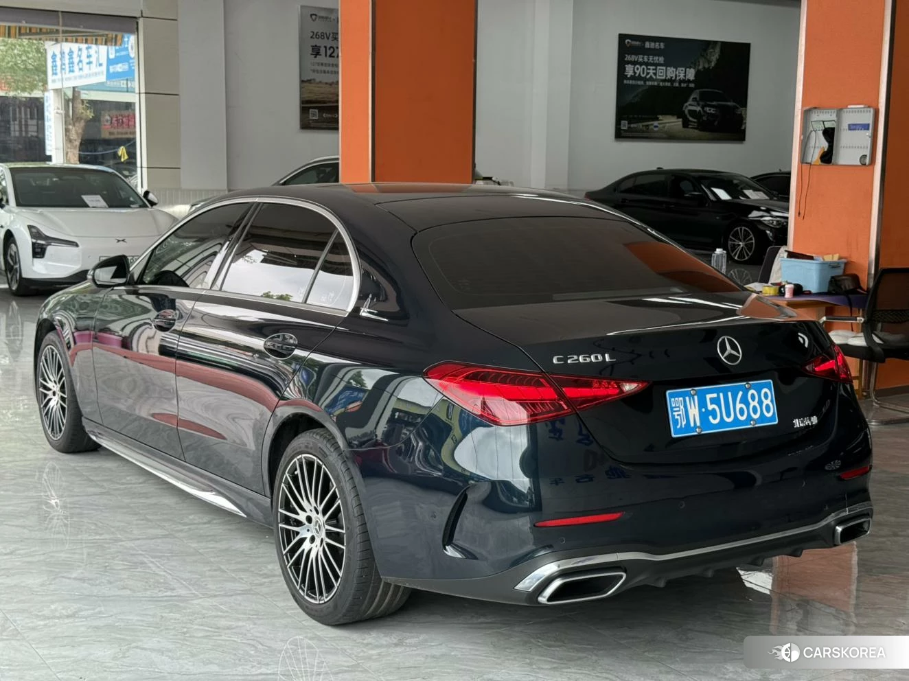Mercedes-Benz Class C 2021 Черный из Китая