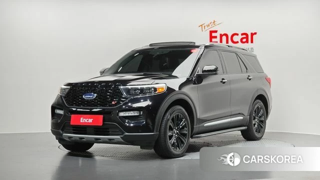 Ford Explorer 6th Generation 2021 Черный из Кореи