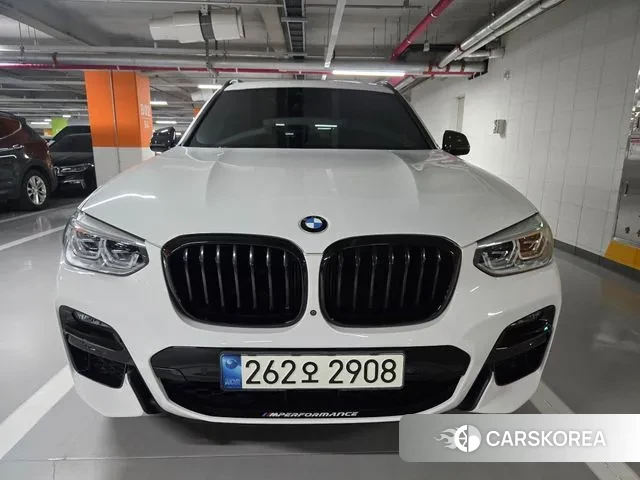 BMW X3 (G01) 2021 Белый из Кореи