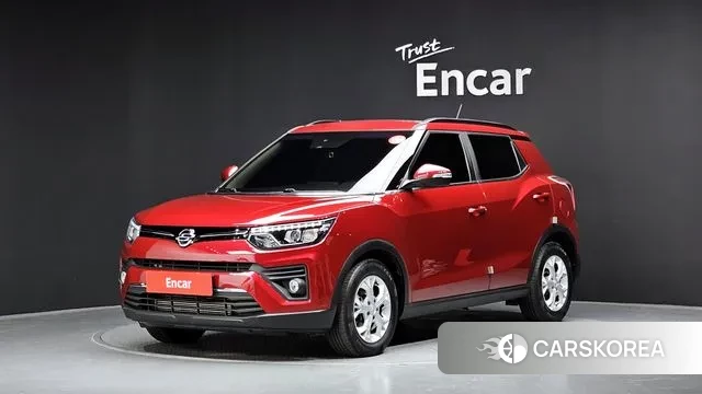 Ssangyong Berry New Tivoli 2021 Красный из Кореи