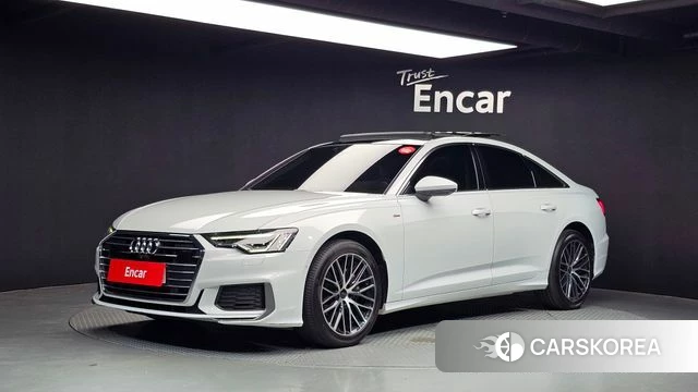 Audi A6 (C8) 2020 Белый из Кореи