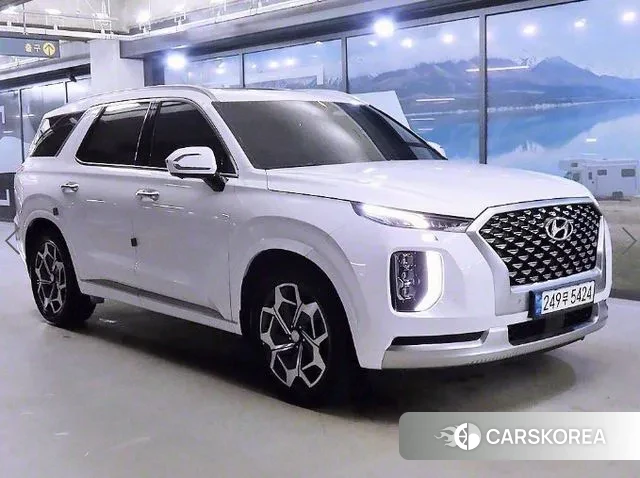 Hyundai Palisade 2021 Белый из Кореи