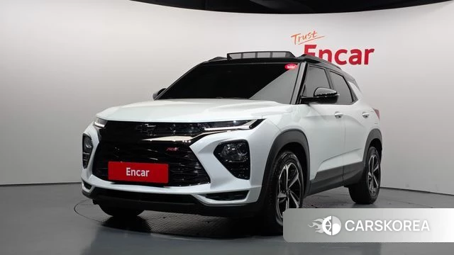Chevrolet (GM Daewoo) Trailblazer 2021 Белый из Кореи