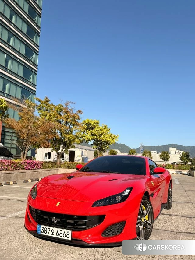 Ferrari Portofino 2019 Красный из Кореи