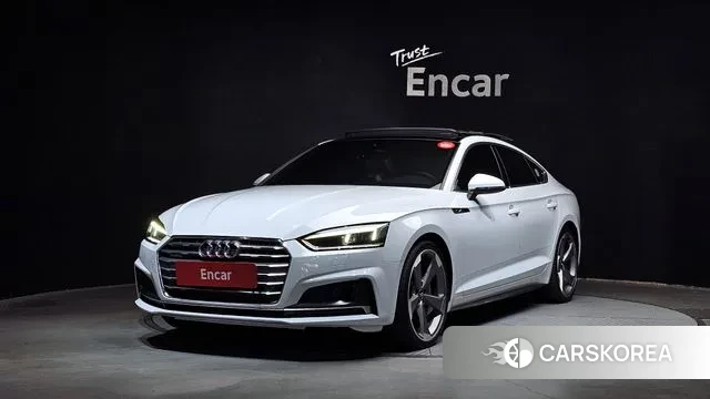 Audi A5 (F5) 2019 Белый из Кореи