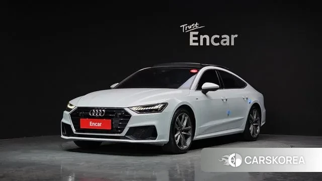 Audi A7 (4K) 2020 Белый из Кореи