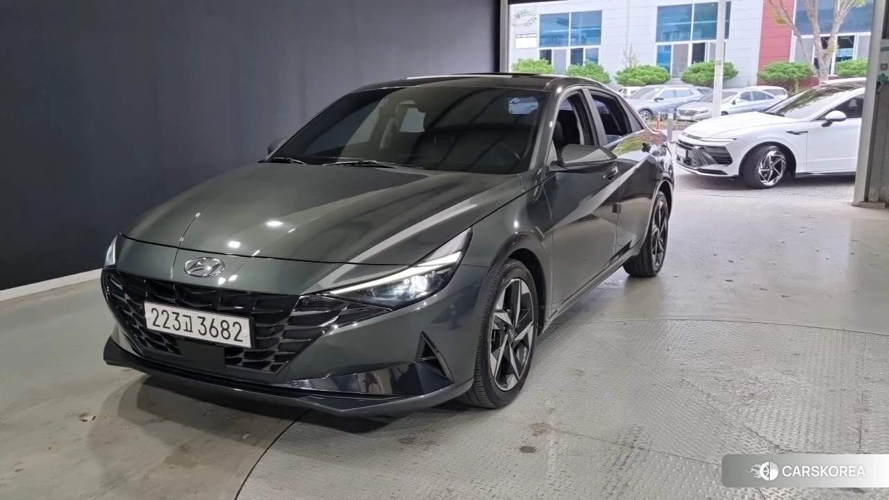 Hyundai Avante (CN7) 2020 Серый из Кореи