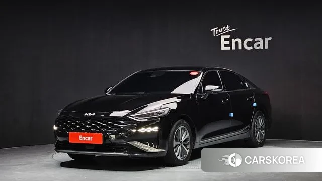 Kia K8 Hybrid 2023 Черный из Кореи