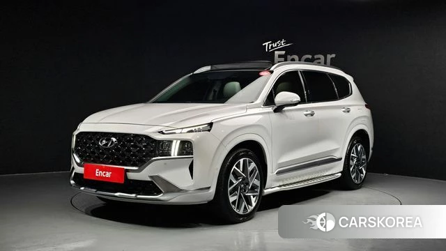 Hyundai The New Santa Fe 2020 Белый из Кореи