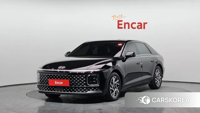 Hyundai Grandeur Hybrid (GN7) 2023 Черный из Кореи