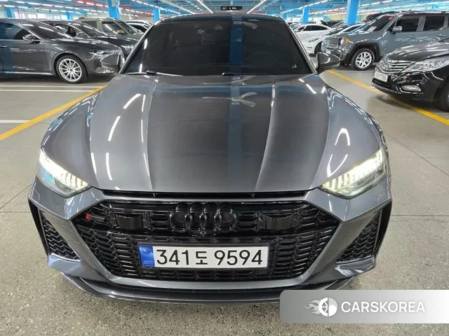 Audi RS7 (4K) 2021 Серый из Кореи