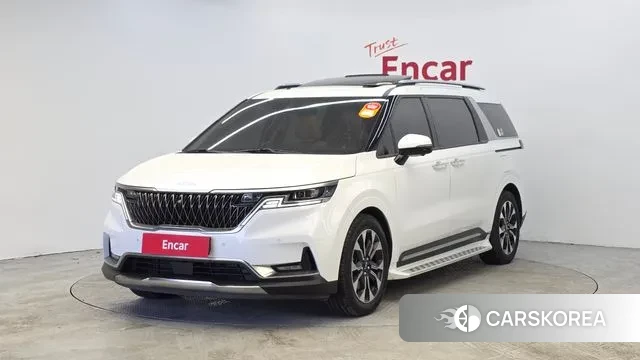 Kia Carnival 4th generation 2023 Белый из Кореи