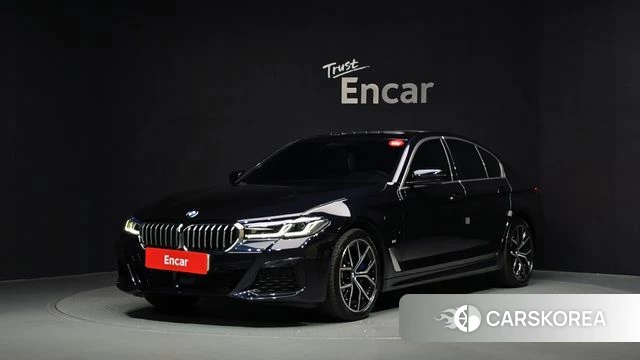 BMW 5 Series (G30) 2021 Черный из Кореи