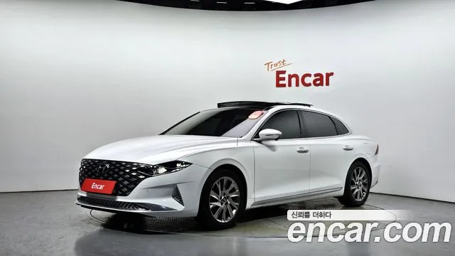 Hyundai The New Grandeur IG Hybrid 2020 Белый из Кореи