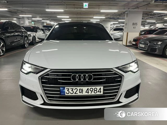 Audi A6 (C8) 2022 Белый из Кореи