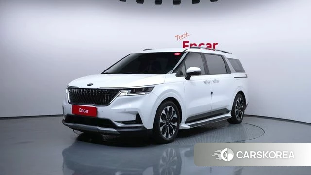 Kia Carnival 4th generation 2021 Белый из Кореи