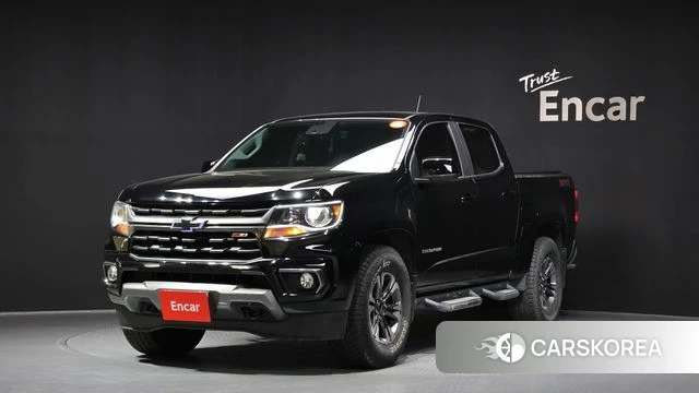 Chevrolet (GM Daewoo) Real New Colorado 2021 Черный из Кореи