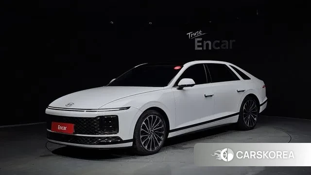 Hyundai Grandeur Hybrid (GN7) 2023 Белый из Кореи