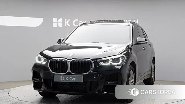 BMW X1 (F48) 2022 Черный из Кореи