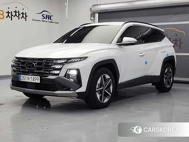 Hyundai The New Tucson Hybrid (NX4) 2025 Белый из Кореи